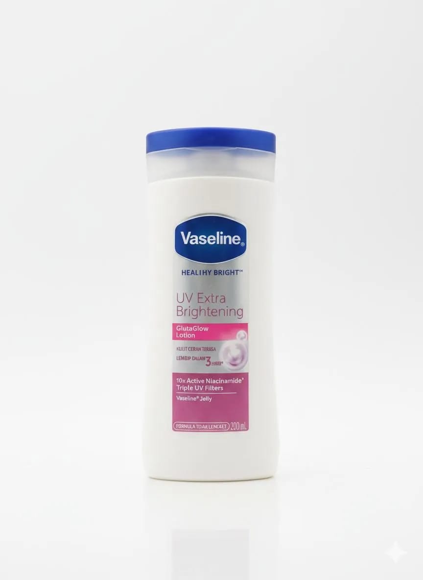 Vaseline Uv Extra Brightening Body Lotion, 200 Ml, 1 Pc