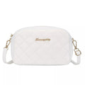 Chic PU Leather Shoulder Bag for Girls, Multi Color, Zip Closure