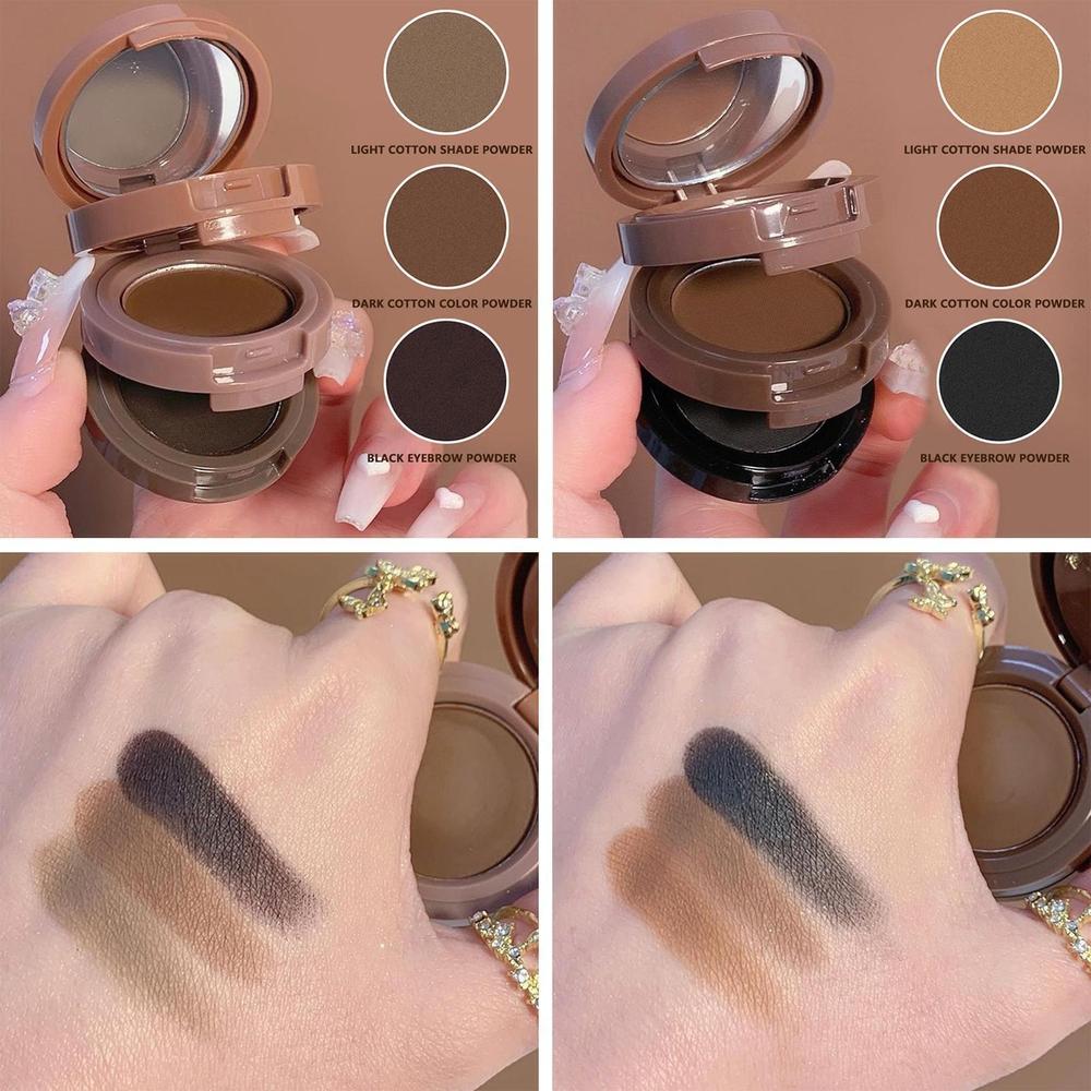 Matte 3-in-1 Eyebrow Kit with 3 Shades