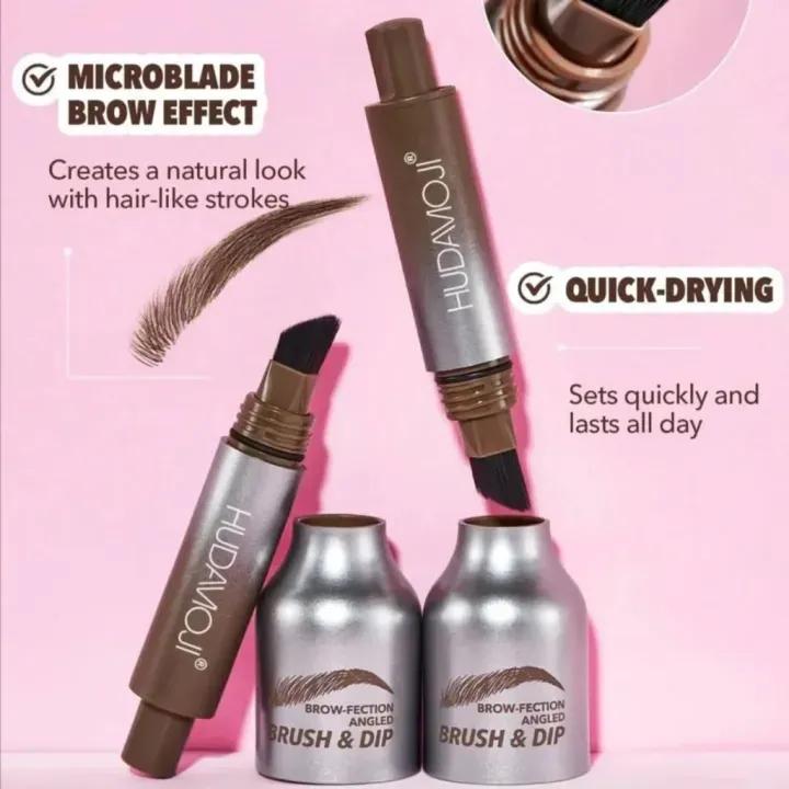 Waterproof Eyebrow Gel Pen with Microblade Effect