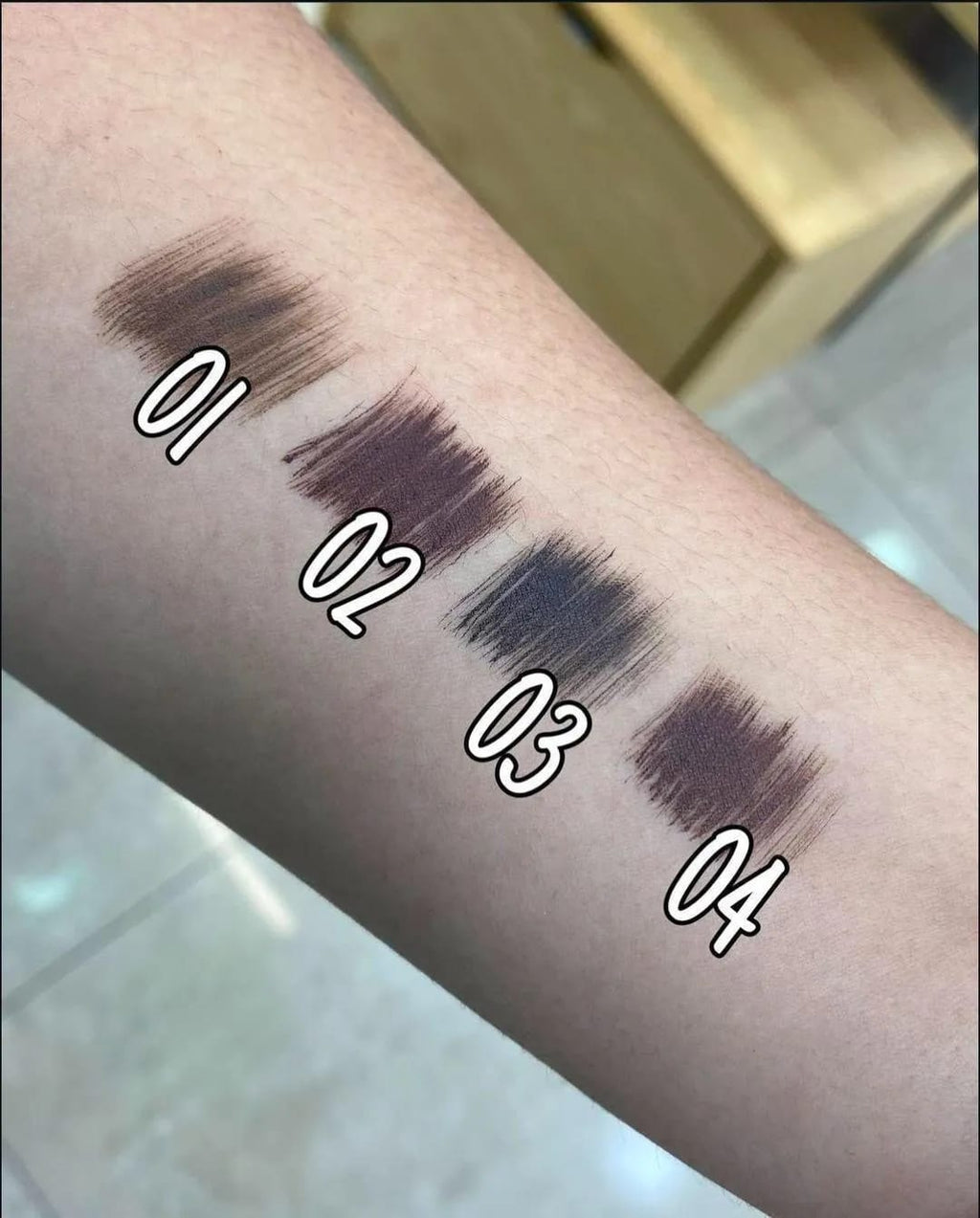 Waterproof Eyebrow Gel Pen with Microblade Effect