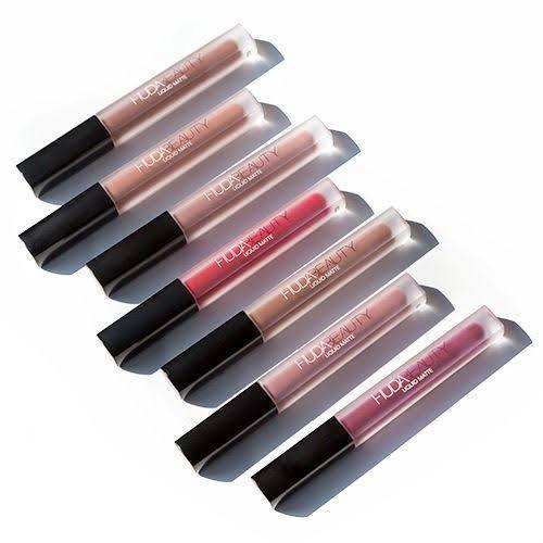 Matte Lip Gloss Pack of 4 Waterproof Long Lasting