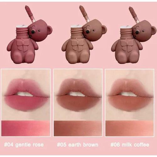 : Velvet Glossy Lip Gloss Nude Shade Party Wear