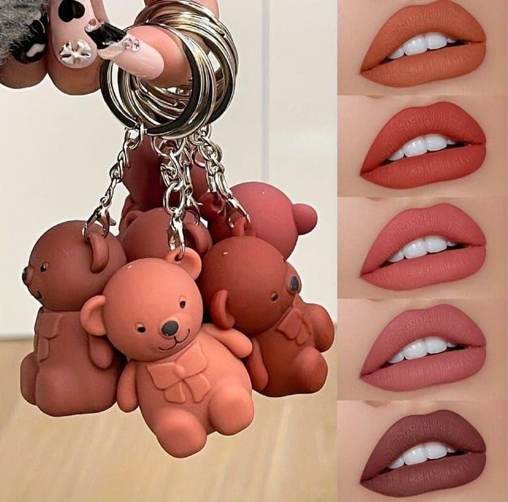 : Velvet Glossy Lip Gloss Nude Shade Party Wear