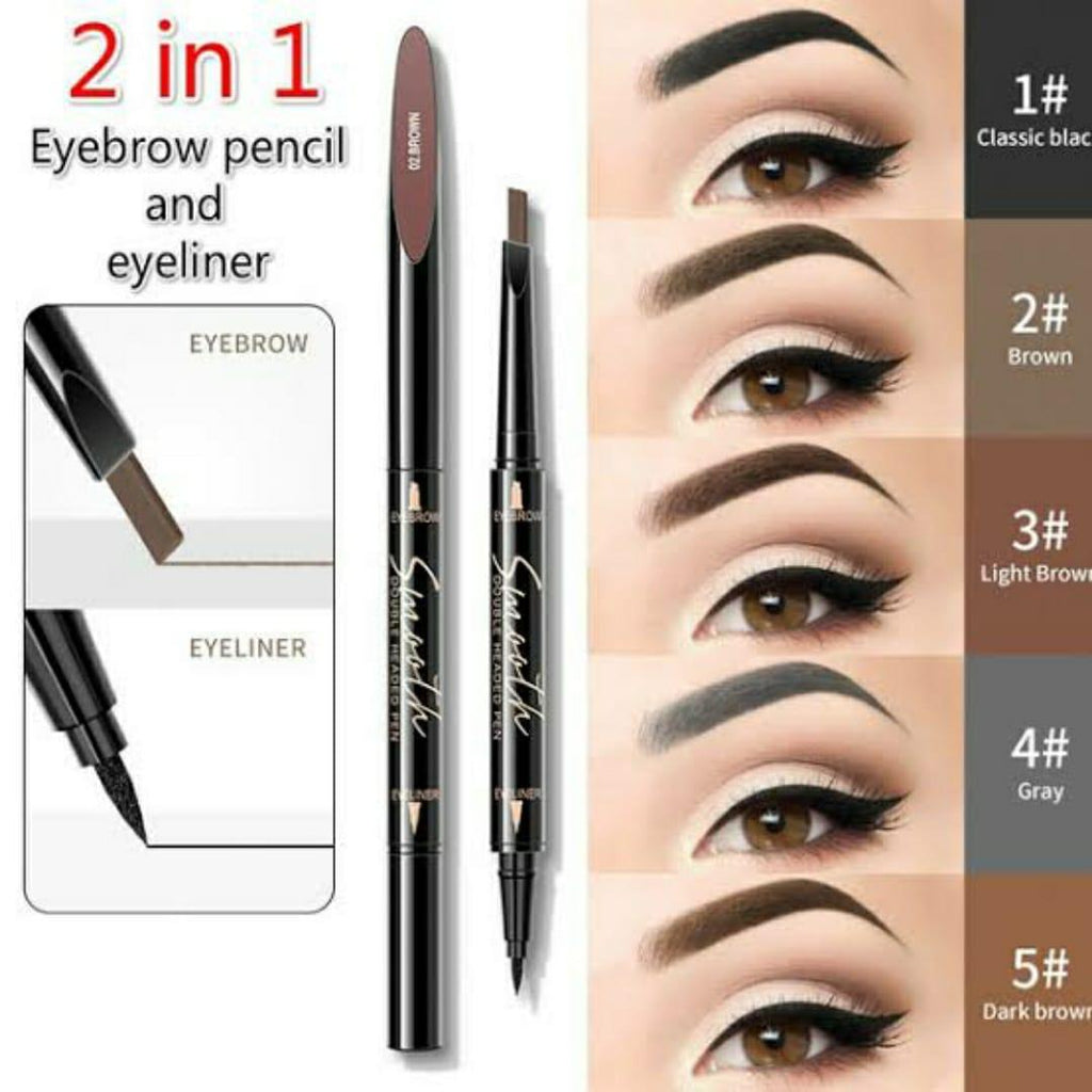 2 in 1 Eyebrow & Eyeliner Pencil Pack