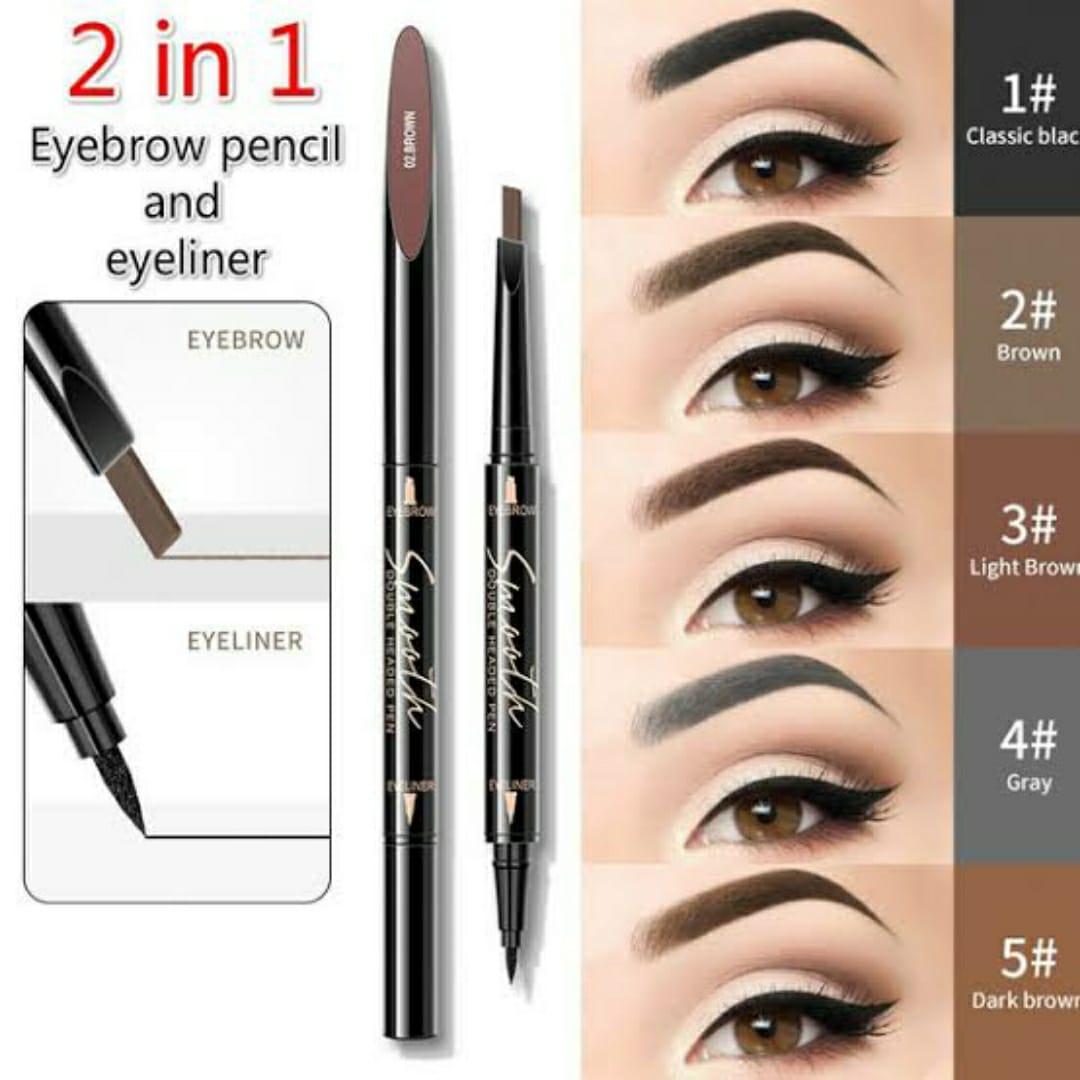 2 in 1 Eyebrow & Eyeliner Pencil Pack