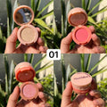 Peach 3-in-1 Blush Highlighter Kit for Daily & Party Wear